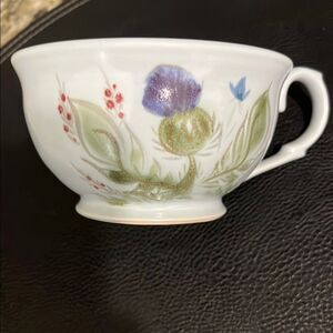 Buchan Scotch Thistle Coffee cup Floral Patterned Teacup Rare VINTAGE